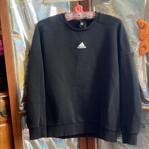 Adidas Black Crewneck Sweater